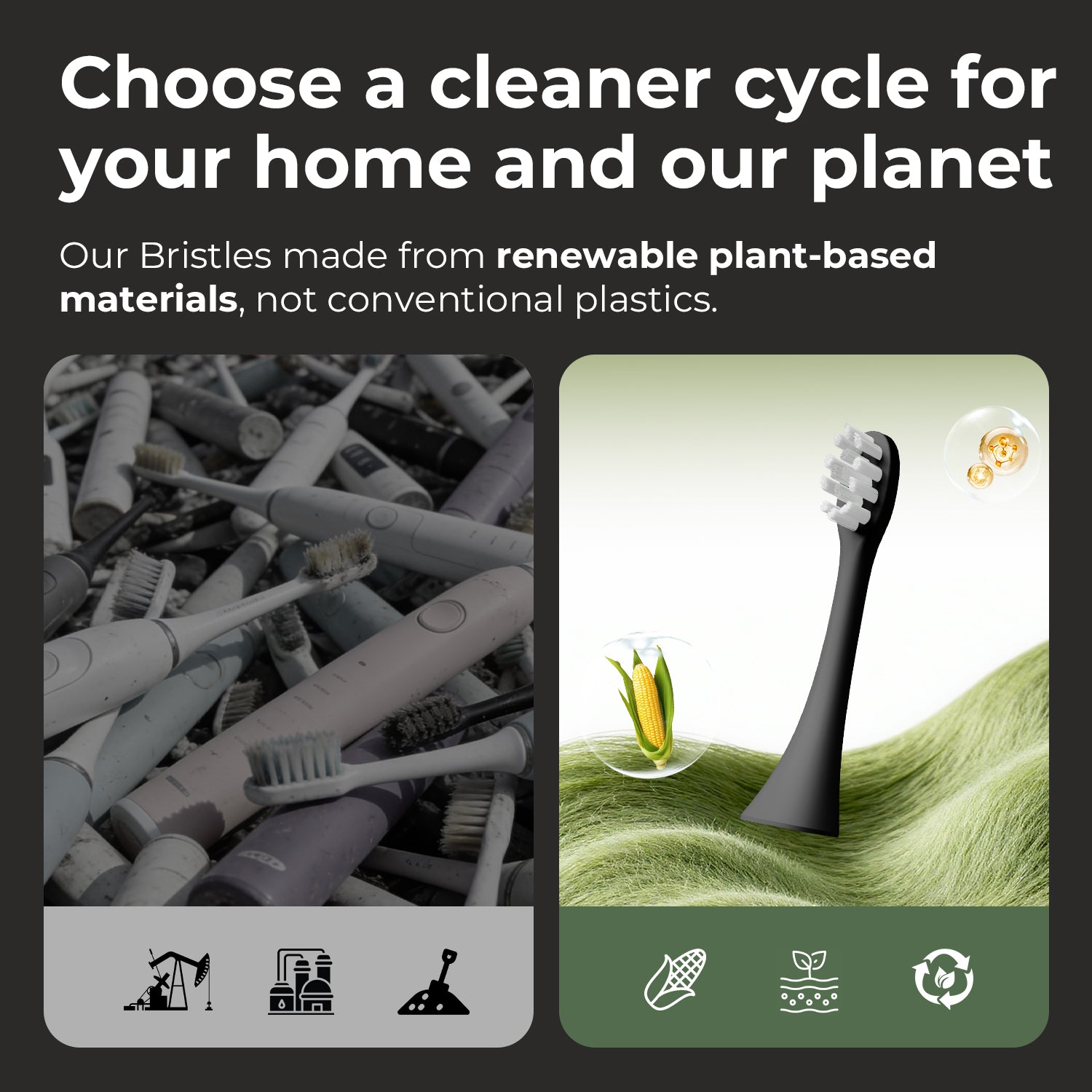 ODAY Sonic Electric Toothbrush, Wireless Charging, IPX7 Waterproof, 1 Month+ Battery