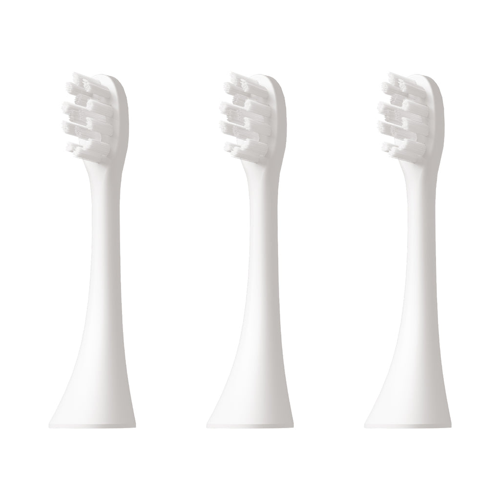 ODAY Electric Toothbrush Heads, Long-Lasting Replacement Brush Heads, Compatible Only with Sonic Electric Toothbrush White - Pack of 3